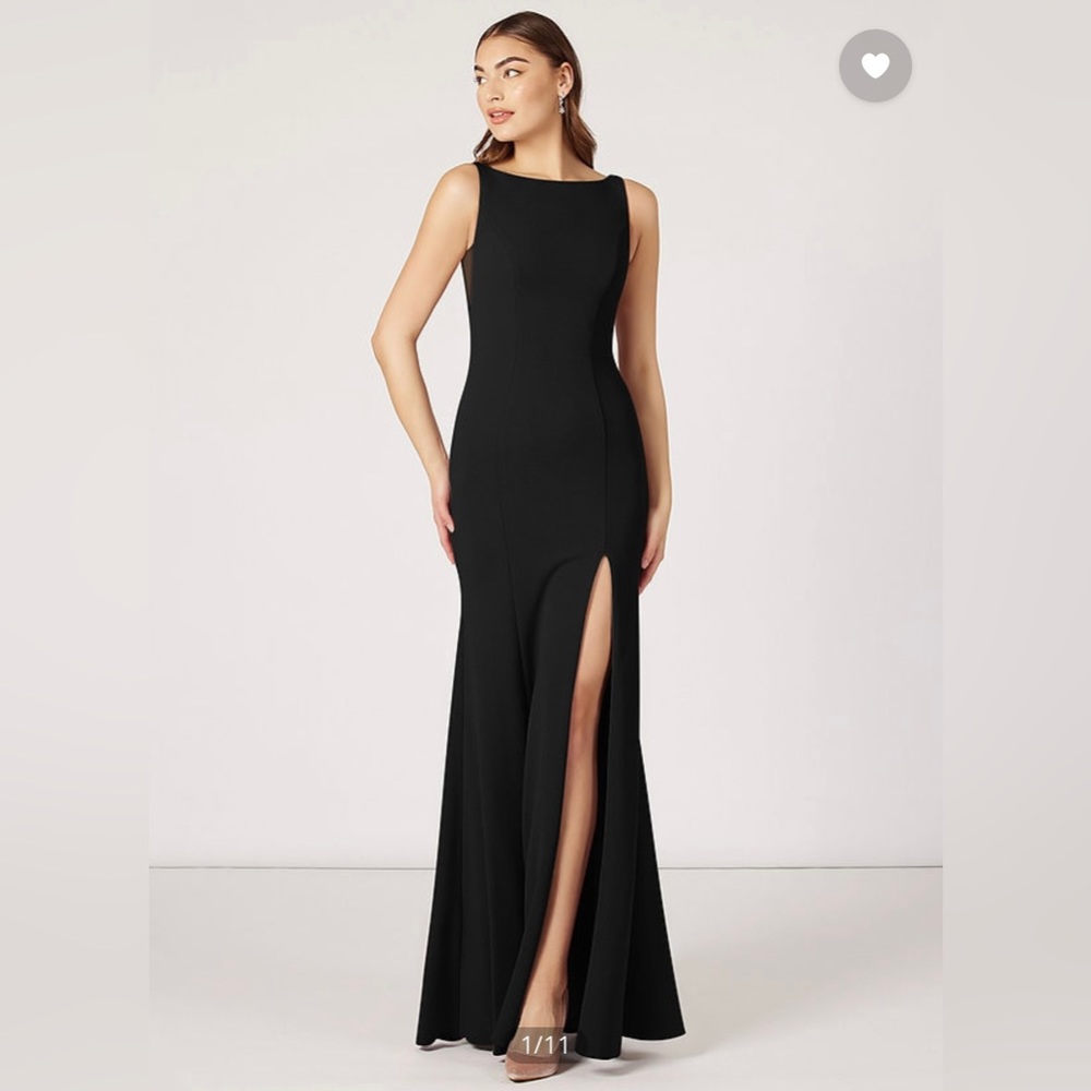 Azazie Rogue Dress in Black